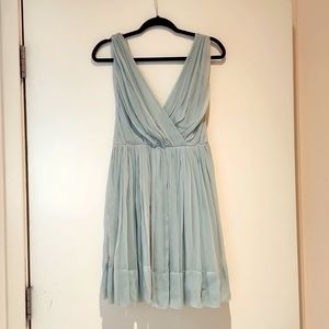 Mint green Top Shop Grecian-style dress